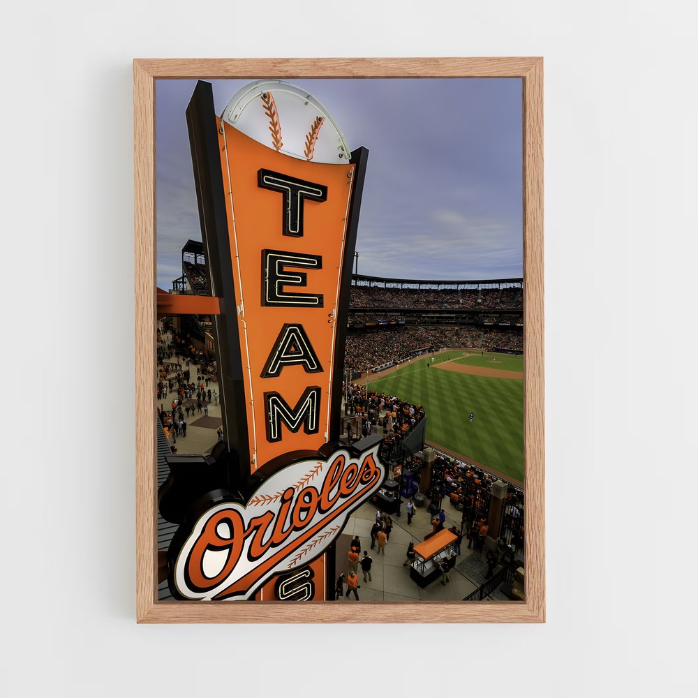 Poster Baltimore Dreams – affiche Baseball (vue 4)